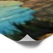 Poster Cowboy arroser son cheval par NC Wyeth (Coin)