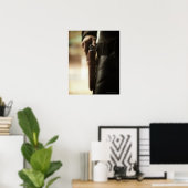 Poster Cowboy avec pistolet dans holster (Bureau à domicile)
