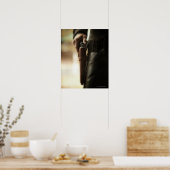 Poster Cowboy avec pistolet dans holster (Cuisine)