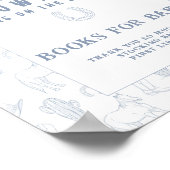 Poster Cowboy baby showers pour bébé (Coin)