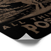 Poster Cowboy Bible Scripture Verse Western Jesus For Men (Coin)