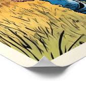 Poster Cowboy Cattle Ranch Young Boy Graphic Art (Coin)