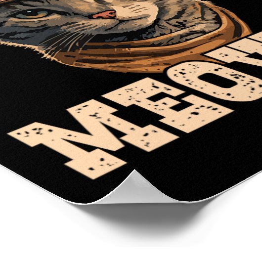 Poster Cowboy Chat Meowdy 1 (Coin)