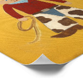 Poster Cowboy Clyde Nursery Art - PRINT (Coin)