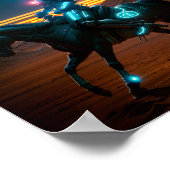 Poster Cowboy Cybernétique (Coin)