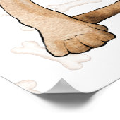 Poster Cowboy Great Dane Dog (Coin)