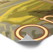 Poster Cowboy & Horse - Bend, Oregon (Coin)