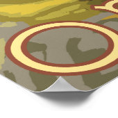 Poster Cowboy & Horse - Bend, Oregon (Coin)