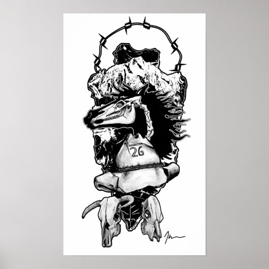 Poster Cowboy Hunter (Devant)