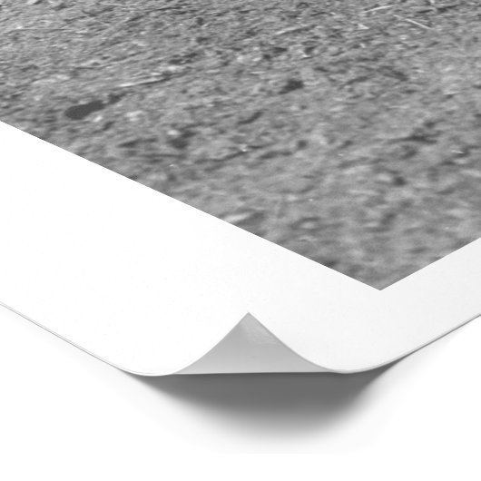 Poster Cowboy lisant une lettre. (Coin)