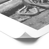 Poster Cowboy lisant une lettre (Coin)