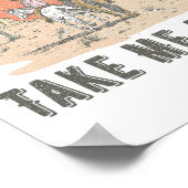 Poster Cowboy m'emmène (Coin)