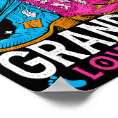 Poster Cowboy Or Cowgirl Grandma Loves You Gender Reveal (Coin)