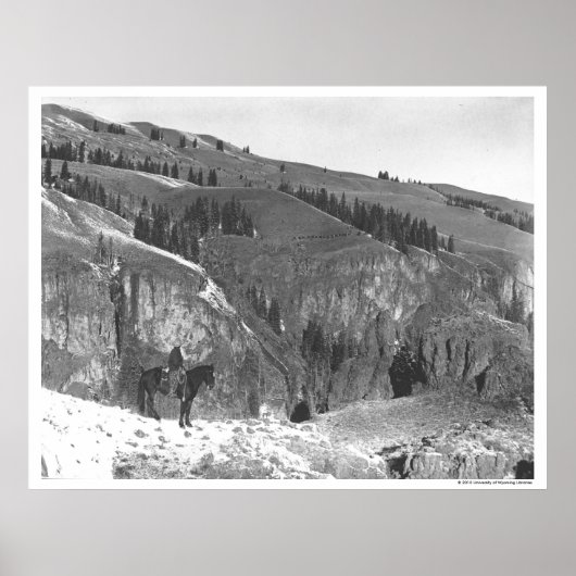 Poster Cowboy s'est séparé de son troupeau. (Devant)