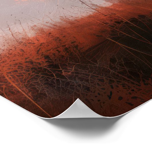 Poster Cowboy Sunrise Western (Coin)