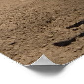 Poster Cowboy tombe de l'éclatement de bronc (Coin)