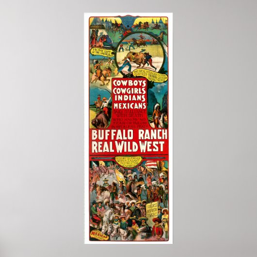 Poster Cowboys - Imprimer (Devant)