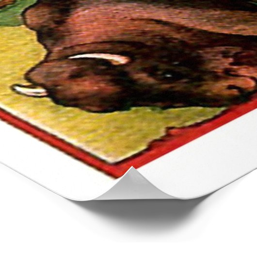 Poster Cowboys - Imprimer (Coin)