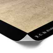 Poster Cowboys Roping A Buffalo SD 1887 (Coin)