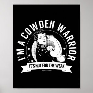 Poster Cowden Warrior Nftw - Sensibilisation au syndrome