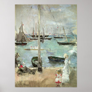 Poster Cowes Ouest, île de Wight par Berthe Morisot