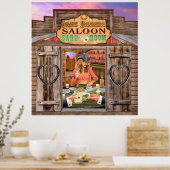 POSTER COWGIRL DE GAMBLIN (Cuisine)