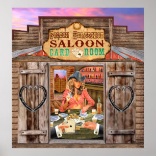 POSTER COWGIRL DE GAMBLIN