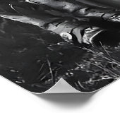 Poster Cowgirl in Bathtub Art Print Trendy Western (Coin)