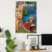Poster Cowgirl Romances — Renvoyer Mon Amour (Bureau à domicile)