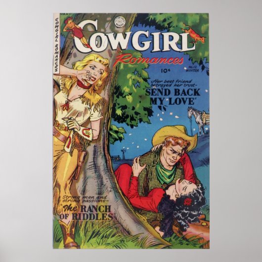 Poster Cowgirl Romances — Renvoyer Mon Amour (Devant)