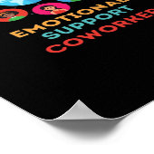 Poster Coworker D'Aide Émotionnelle Pour La Tendance Du M (Coin)