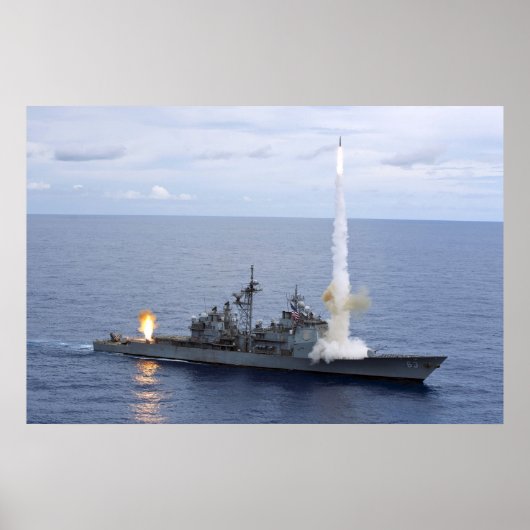 Poster Cowpens USS (CG 63) (Devant)