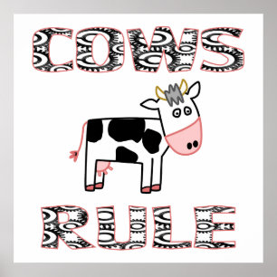 POSTER COWS RULE