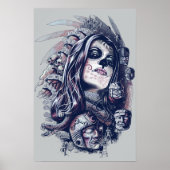 Poster Coyolxaugqui (Devant)