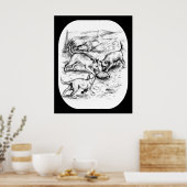 Poster Coyote Pups (Cuisine)