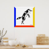 Poster Coyote rebondissant (Cuisine)