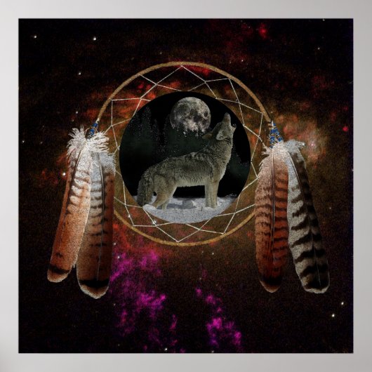 Poster Coyote Spirit (Devant)