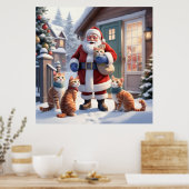 Poster Cozy Doorstep Greeting (Cuisine)