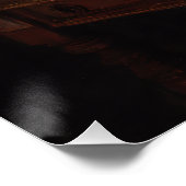 Poster Cozy Vintage Writing Nook View (Coin)