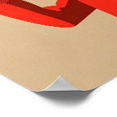 Poster Cozy Whippet Drinking Coffee - Dog Illustration (Coin)