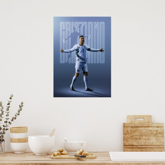Poster CR7 : Légende (Cuisine)