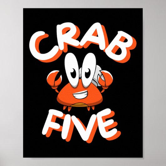 Poster Crab Five (Devant)