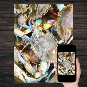 Poster Crabby Blue Crabs