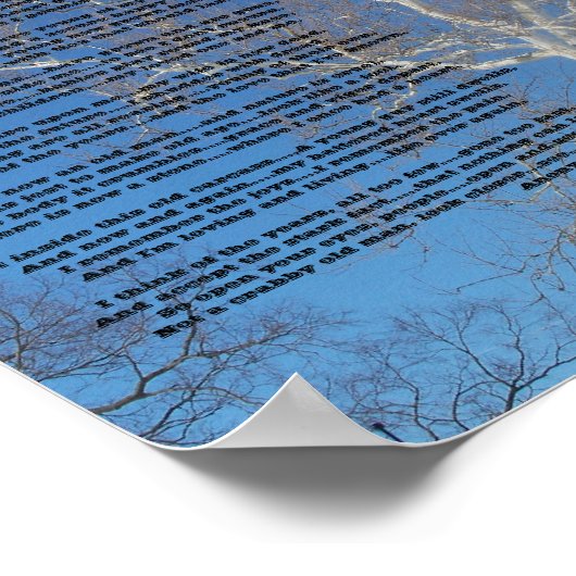 Poster Crabby Old ManQue voyez-vous nur... - Customisé (Coin)