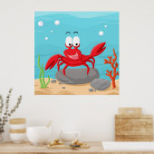 Poster Crabe (Cuisine)