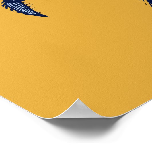 Poster Crabe bleu (Coin)