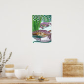 Poster Crabe de la côte de l'Oregon (Cuisine)