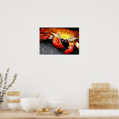 Poster Crabe des Galapagos (Cuisine)