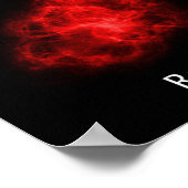 Poster Crabe Nebula Supernova Remnant Hubble Composite (Coin)