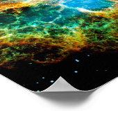 Poster Crabe Nebula Supernova Resnant Hubble Photo de l'e (Coin)